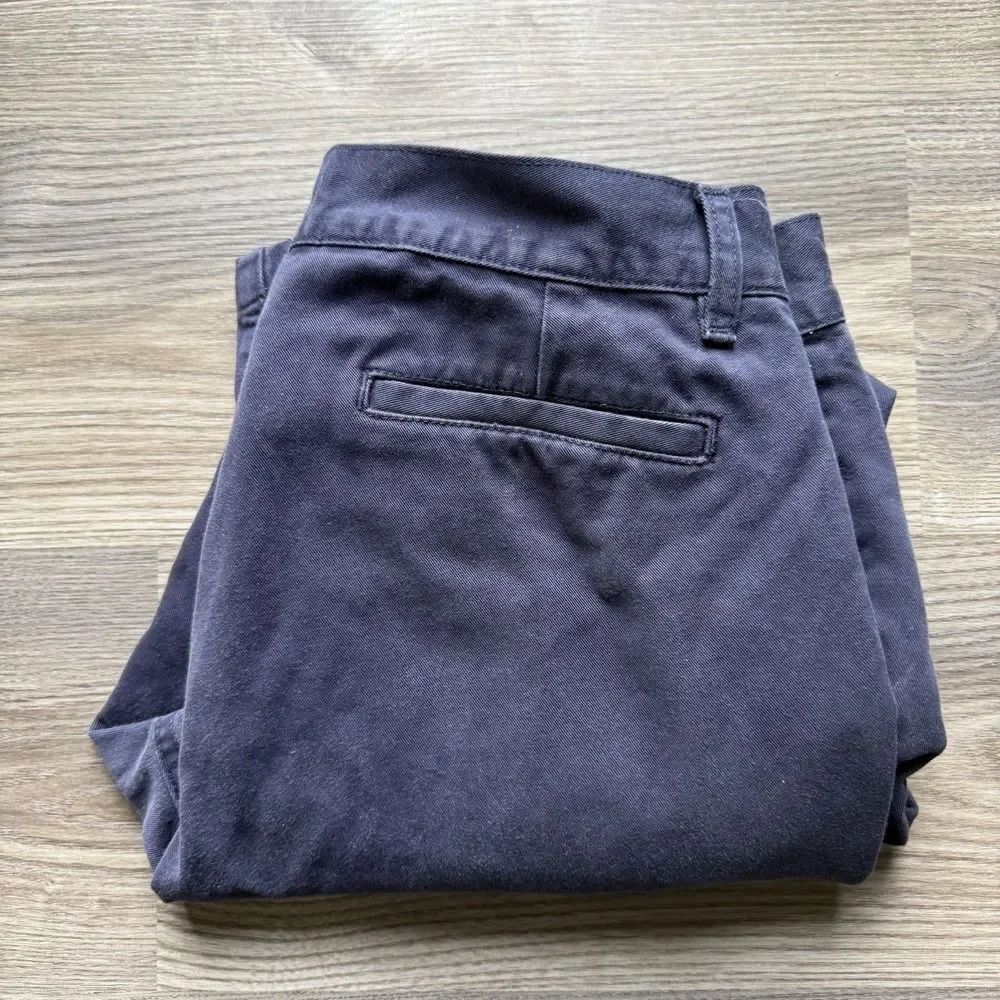Taylor Stitch Men's Slim Chino Pants Organic Cotton Blue Handmade in Spain 32